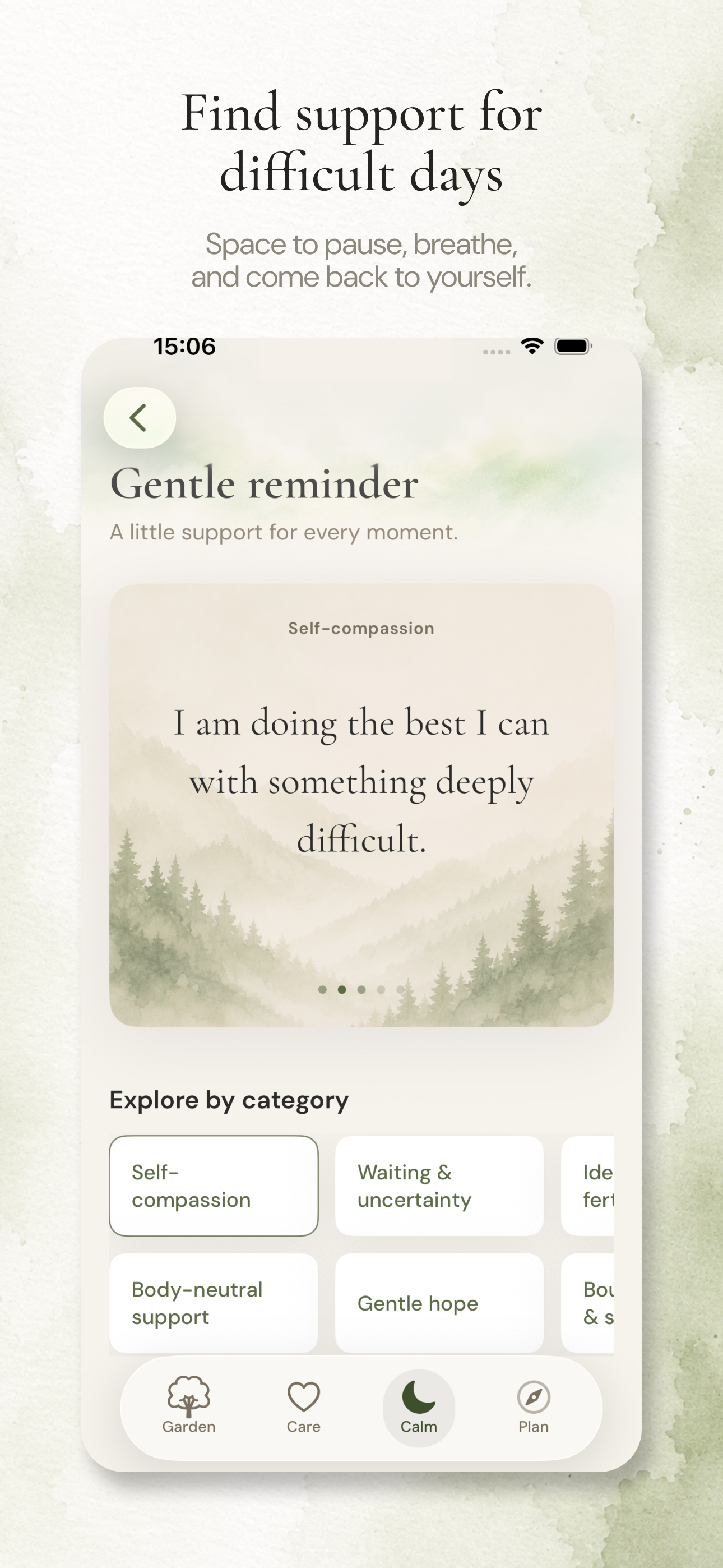Anviah Gentle support screen